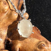 Libyan Desert Glass Necklace Sterling Silver #224-Moldavite Life