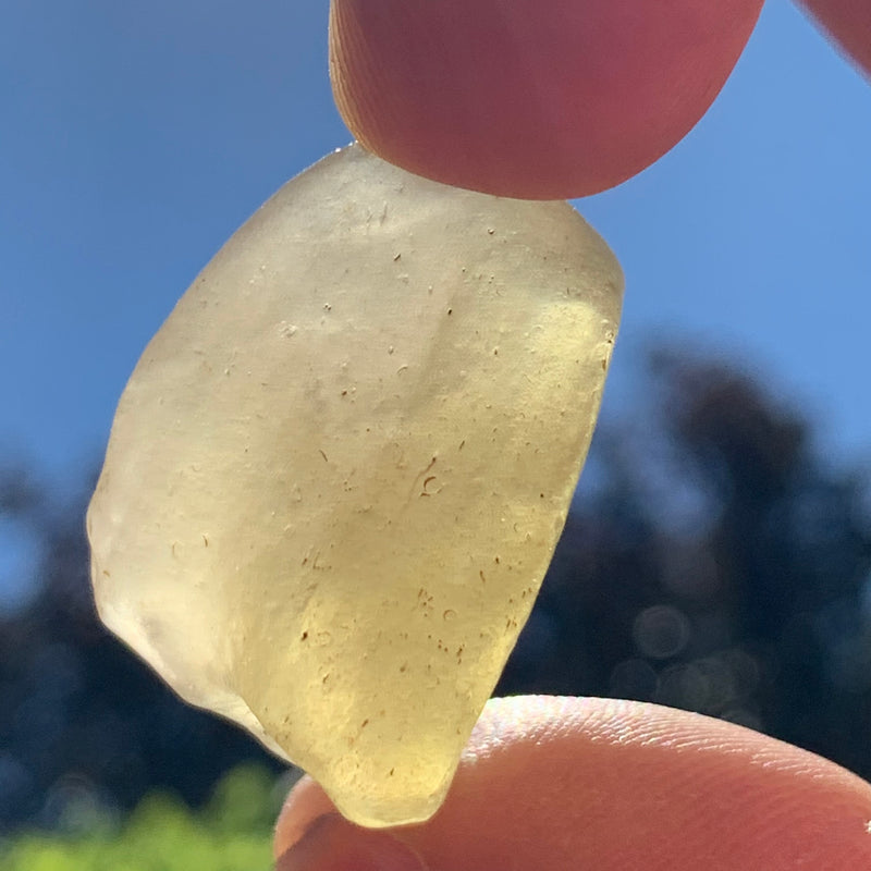 Libyan Desert Glass 11.8 grams-Moldavite Life