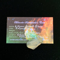 Libyan Desert Glass 5.5 grams-Moldavite Life