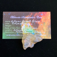 Libyan Desert Glass 10.4 grams-Moldavite Life
