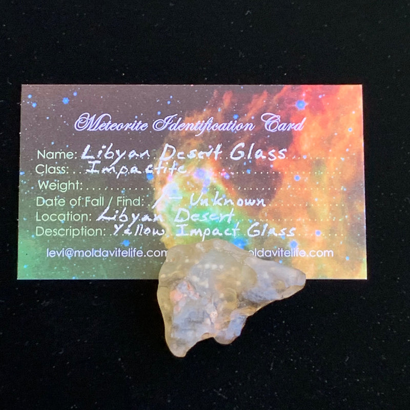 Libyan Desert Glass 10.4 grams-Moldavite Life