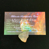 Libyan Desert Glass 6.7 grams-Moldavite Life