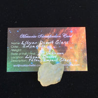Libyan Desert Glass 10.2 grams-Moldavite Life