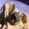 Lunar Meteorite Pendant 14k Gold #2248-Moldavite Life