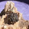 Lunar Meteorite Pendant 14k Gold #2256-Moldavite Life