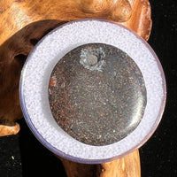 Meteorite Bead for Jewelry Making Flat #4