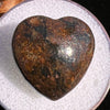 Meteorite Heart Bead for Jewelry Making #14-Moldavite Life