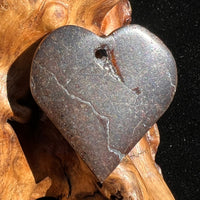 Meteorite Heart Bead for Jewelry Making #20