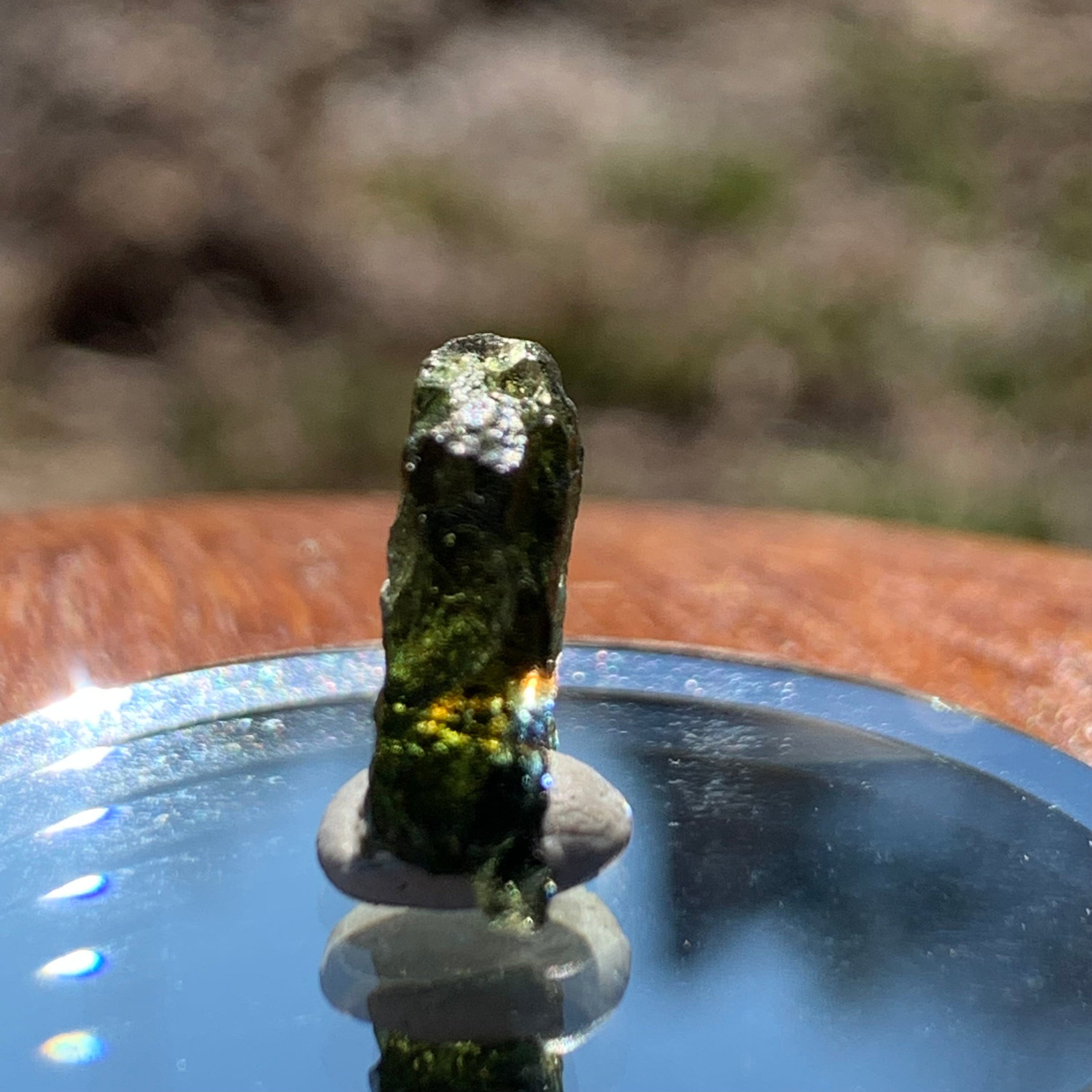 Moldavite 0.68 gram M1333-Moldavite Life