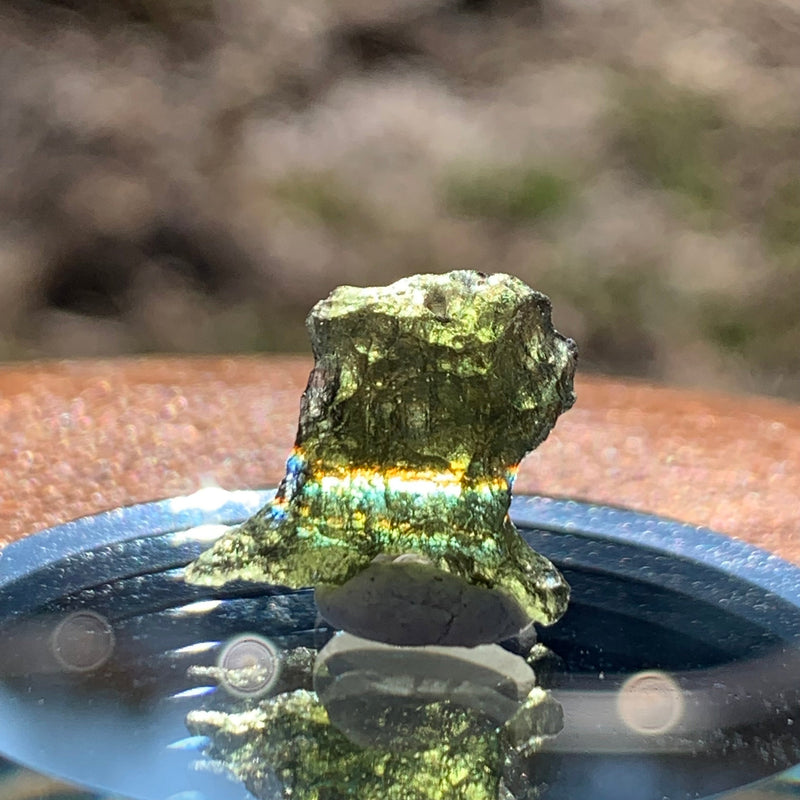 Moldavite 0.68 gram M1333-Moldavite Life