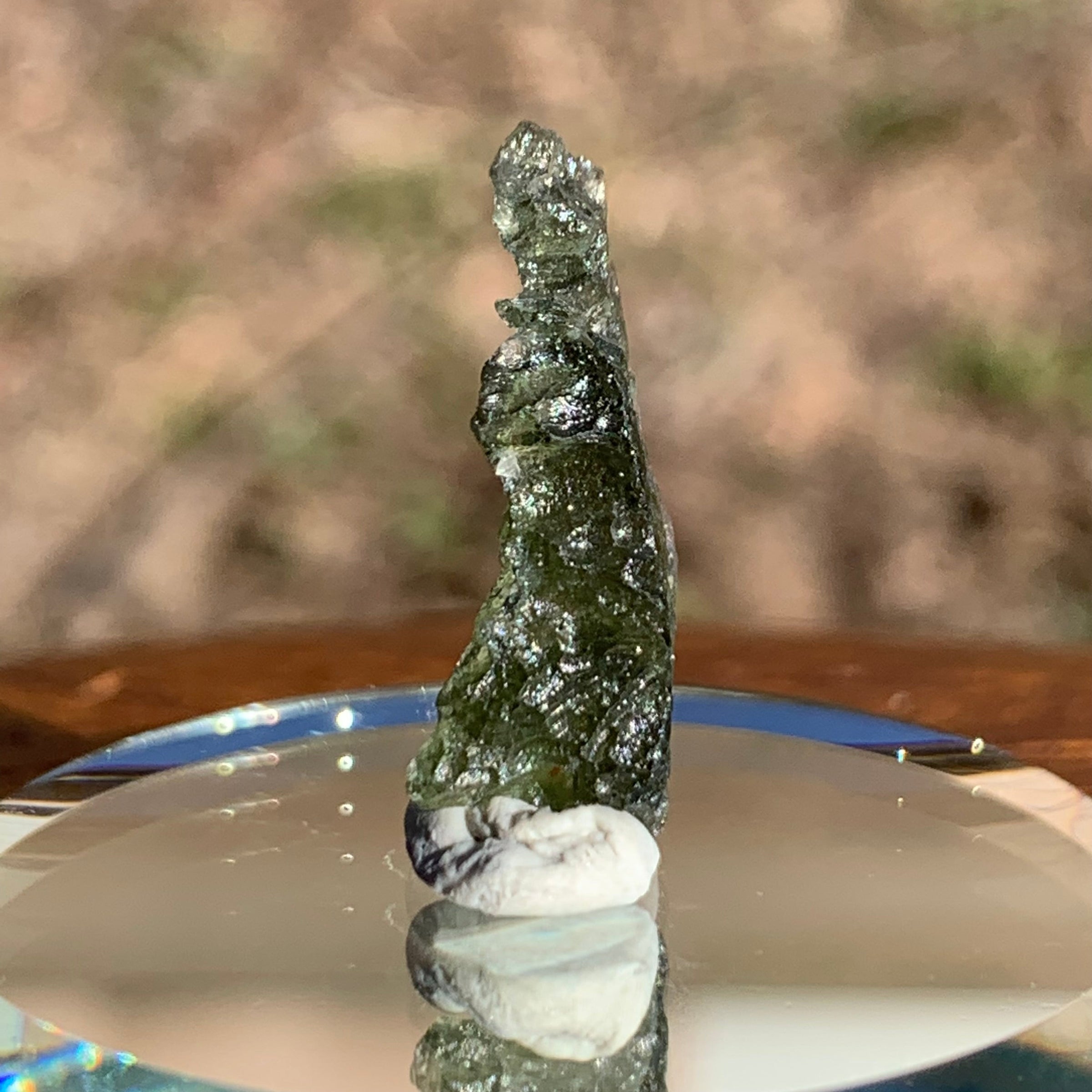 Moldavite 0.68 gram M1337-Moldavite Life