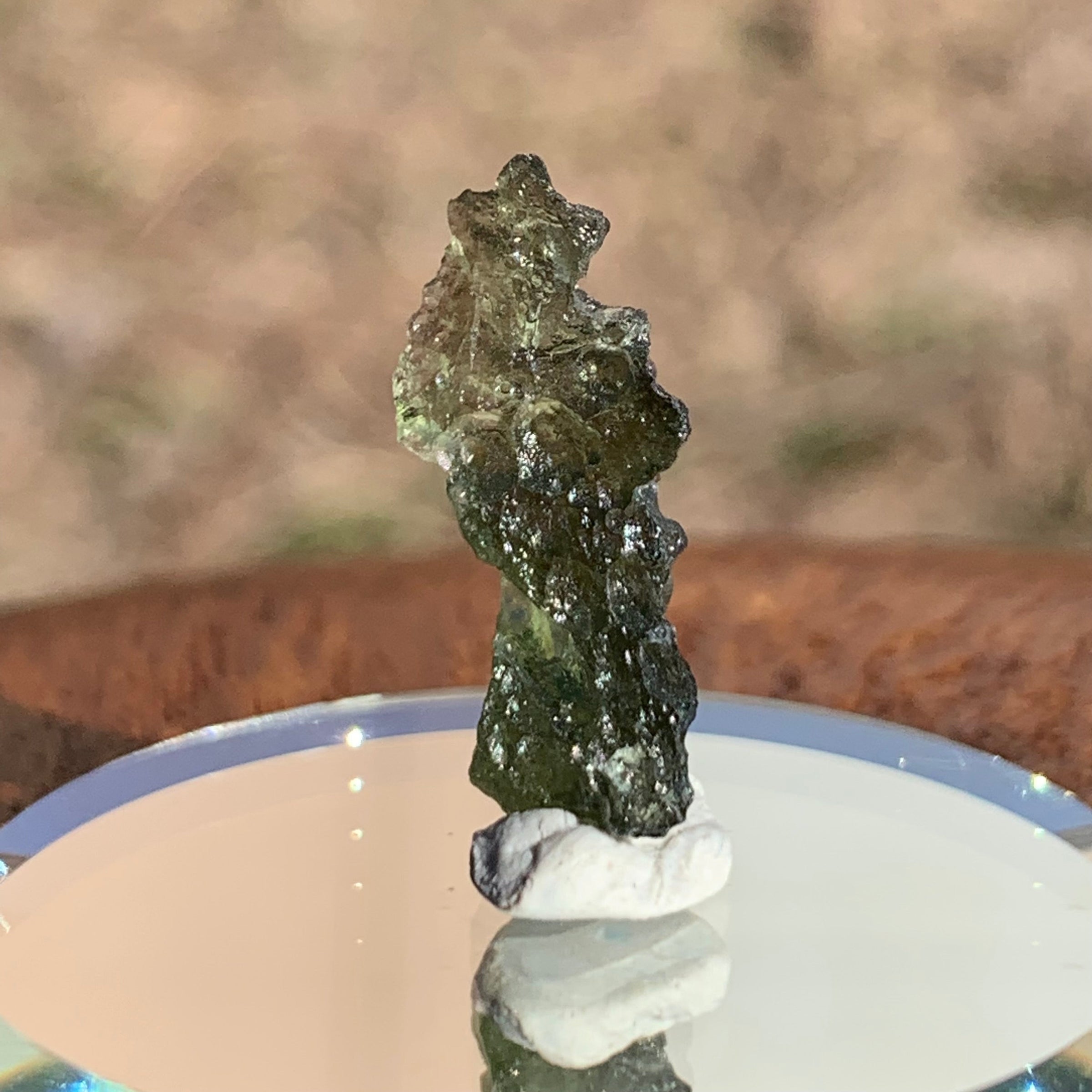 Moldavite 0.68 gram M1337-Moldavite Life