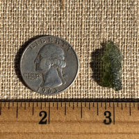 Moldavite 0.68 gram M1337-Moldavite Life