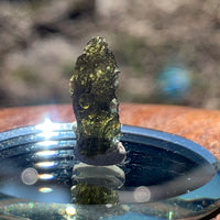 Moldavite 0.68 gram M1338-Moldavite Life