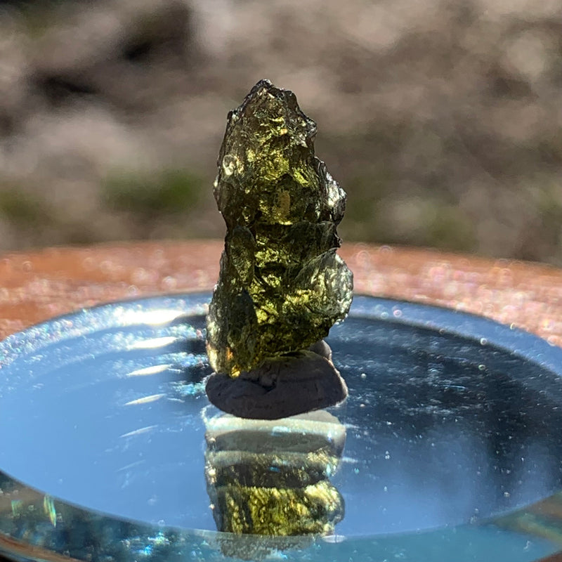 Moldavite 0.68 gram M1338-Moldavite Life