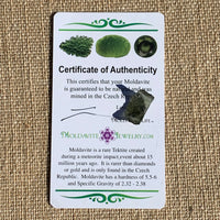 Moldavite 0.69 grams M1350-Moldavite Life