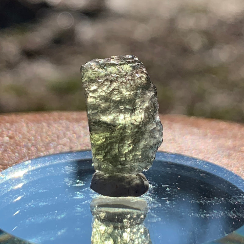 Moldavite 0.69 grams M1350-Moldavite Life