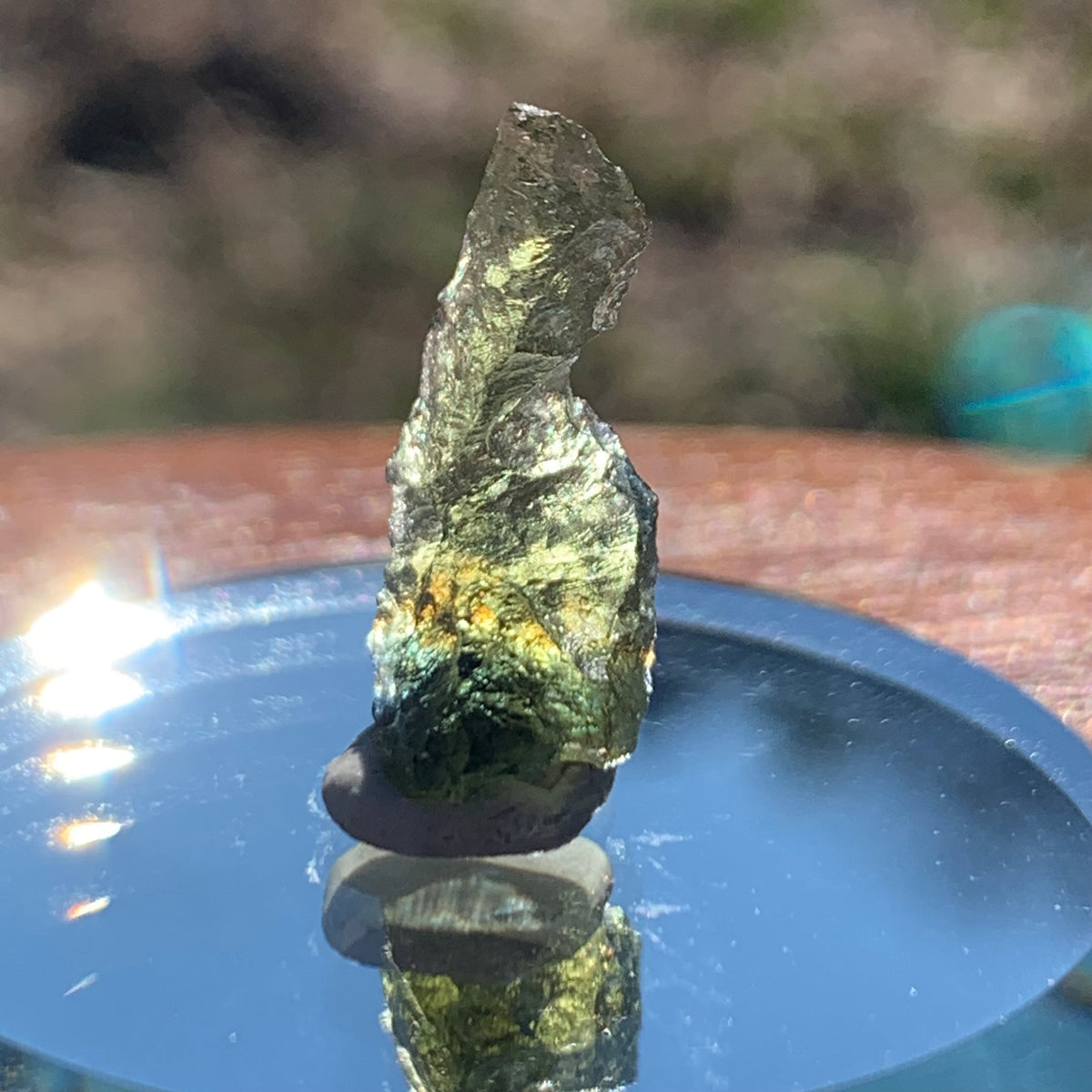 Moldavite 0.73 gram M1335-Moldavite Life