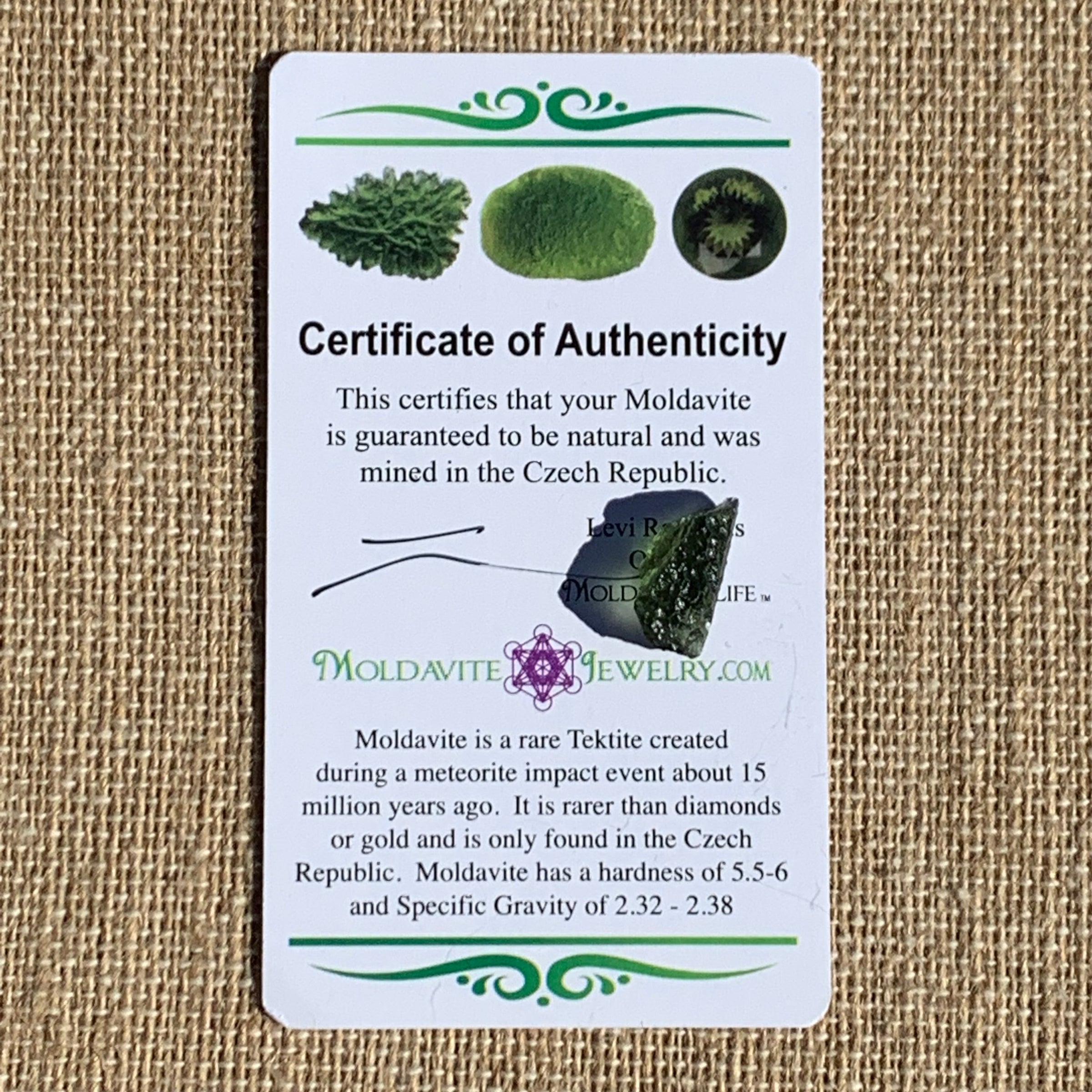 Moldavite 0.77 gram M1331-Moldavite Life