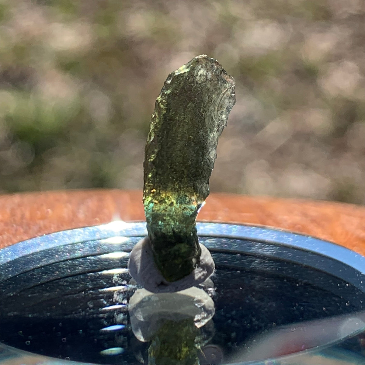 Moldavite 0.78 gram M1340-Moldavite Life