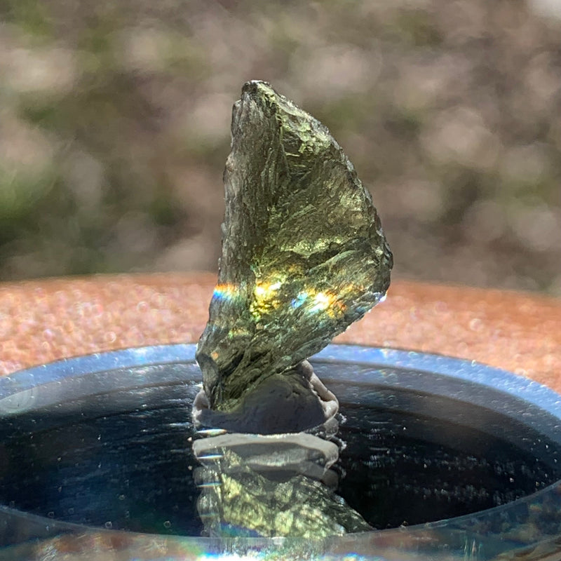 Moldavite 0.78 gram M1340-Moldavite Life