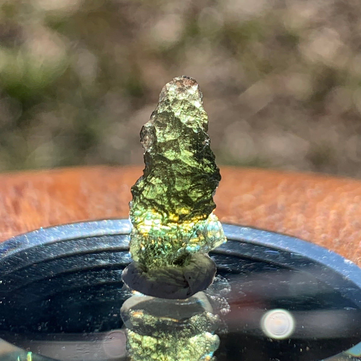 Moldavite 0.78 gram M1342-Moldavite Life