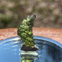 Moldavite 0.78 gram M1342-Moldavite Life