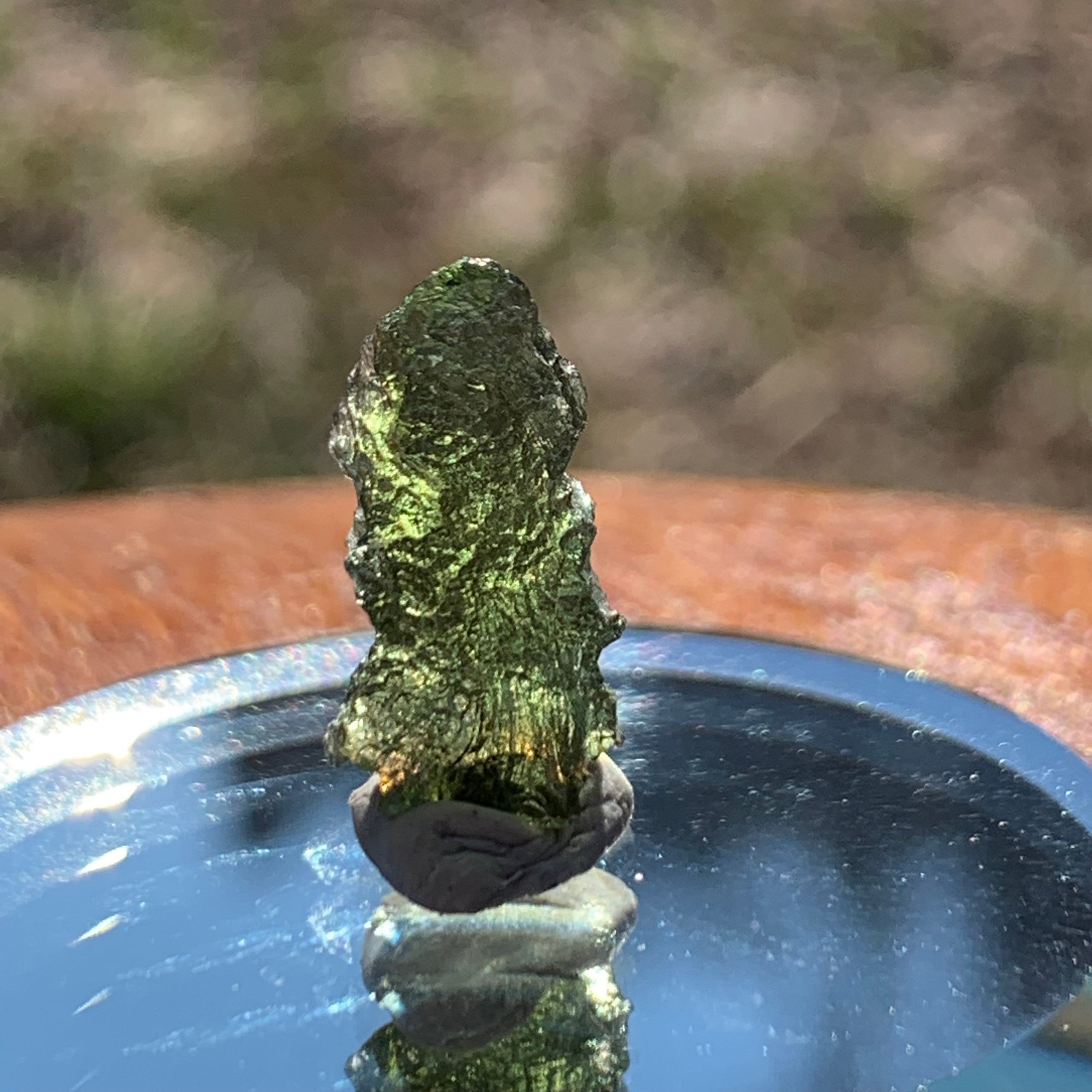 Moldavite 0.78 gram M1342-Moldavite Life