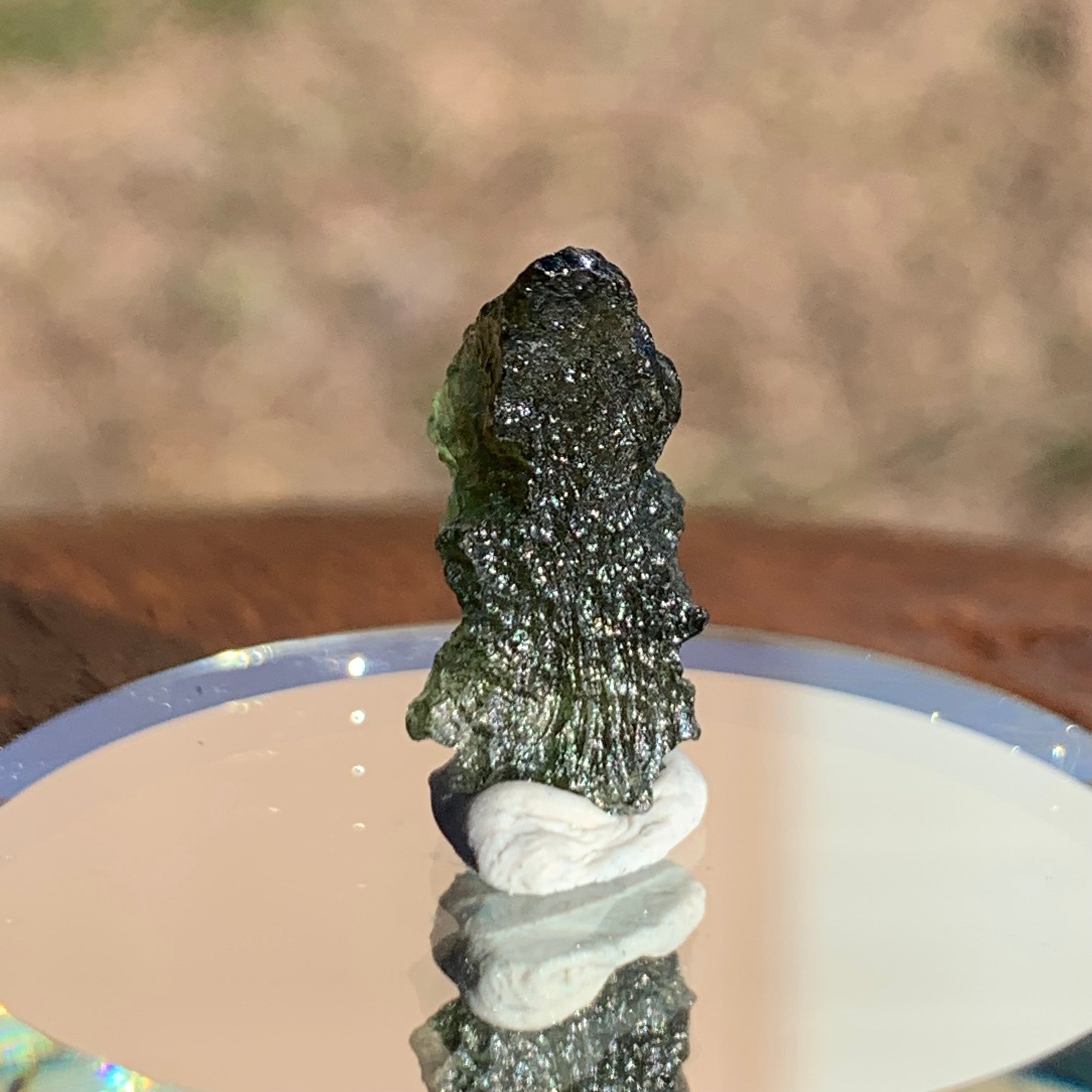Moldavite 0.78 gram M1342-Moldavite Life