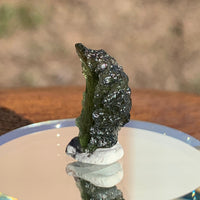 Moldavite 0.78 gram M1342-Moldavite Life