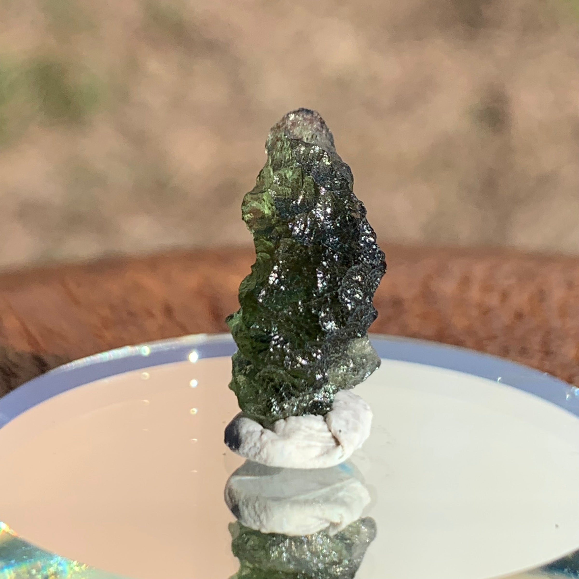 Moldavite 0.78 gram M1342-Moldavite Life