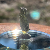 Moldavite 0.79 gram M1339-Moldavite Life