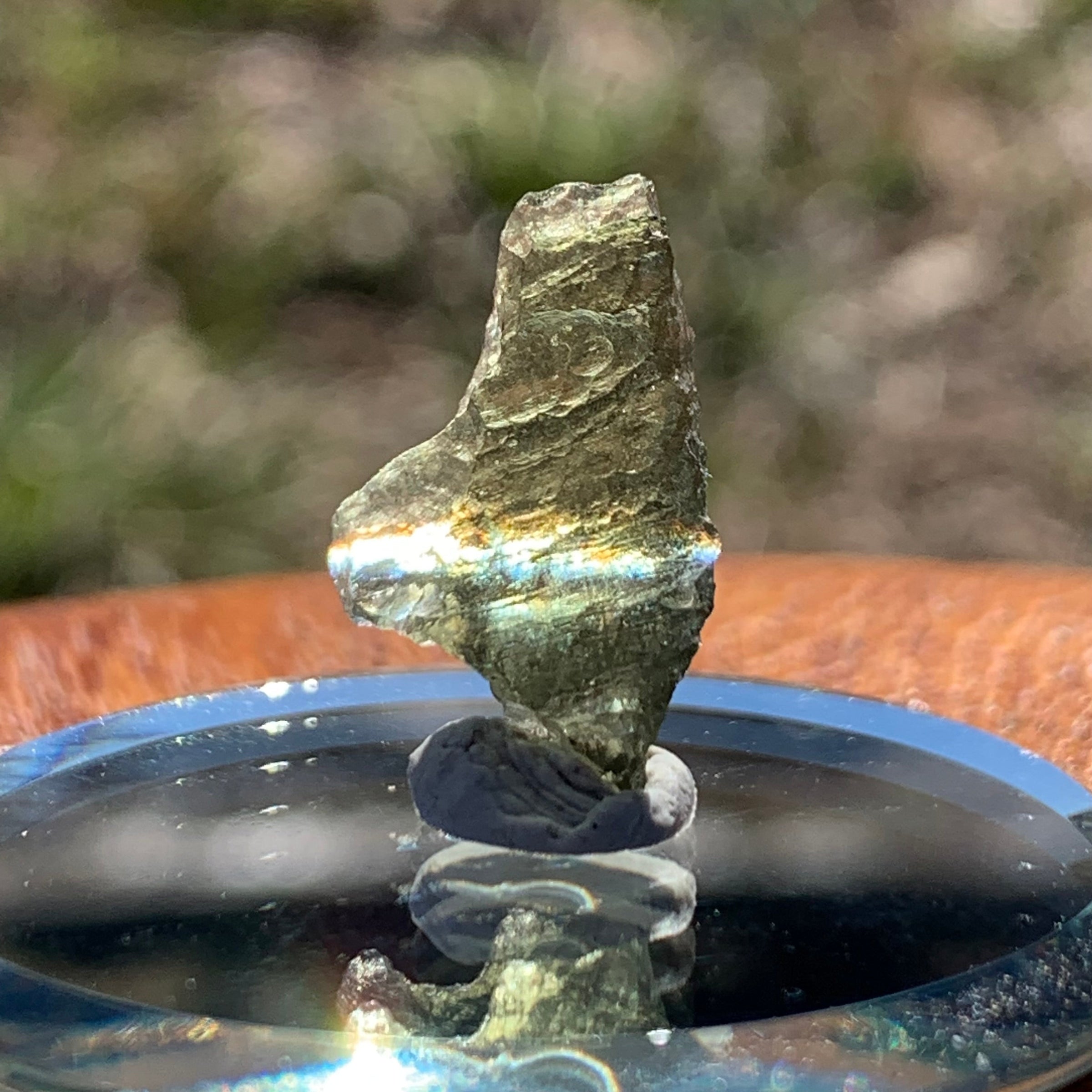 Moldavite 0.79 gram M1339-Moldavite Life