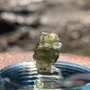 Moldavite 0.8 grams M1348-Moldavite Life