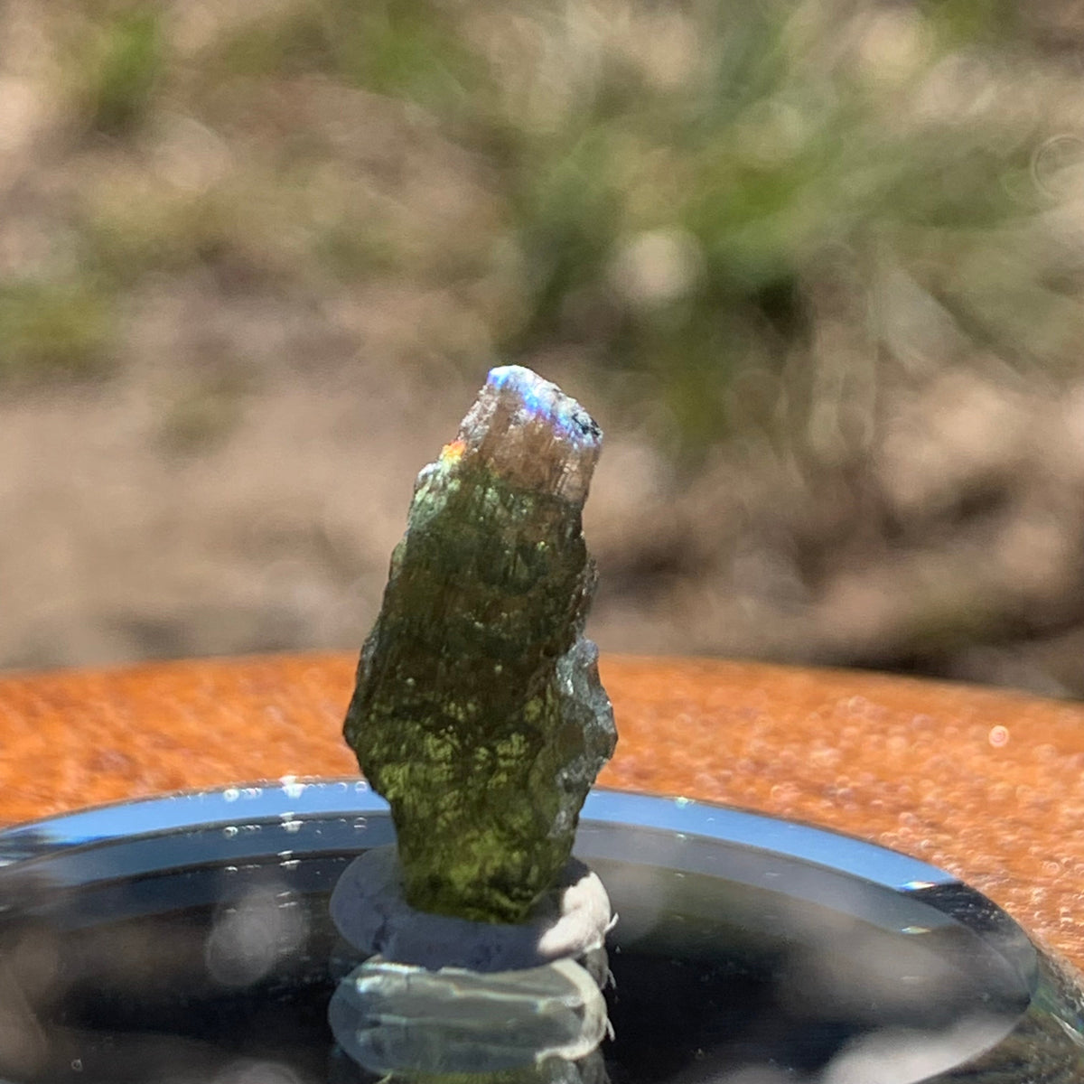 Moldavite 0.81 gram M1334-Moldavite Life