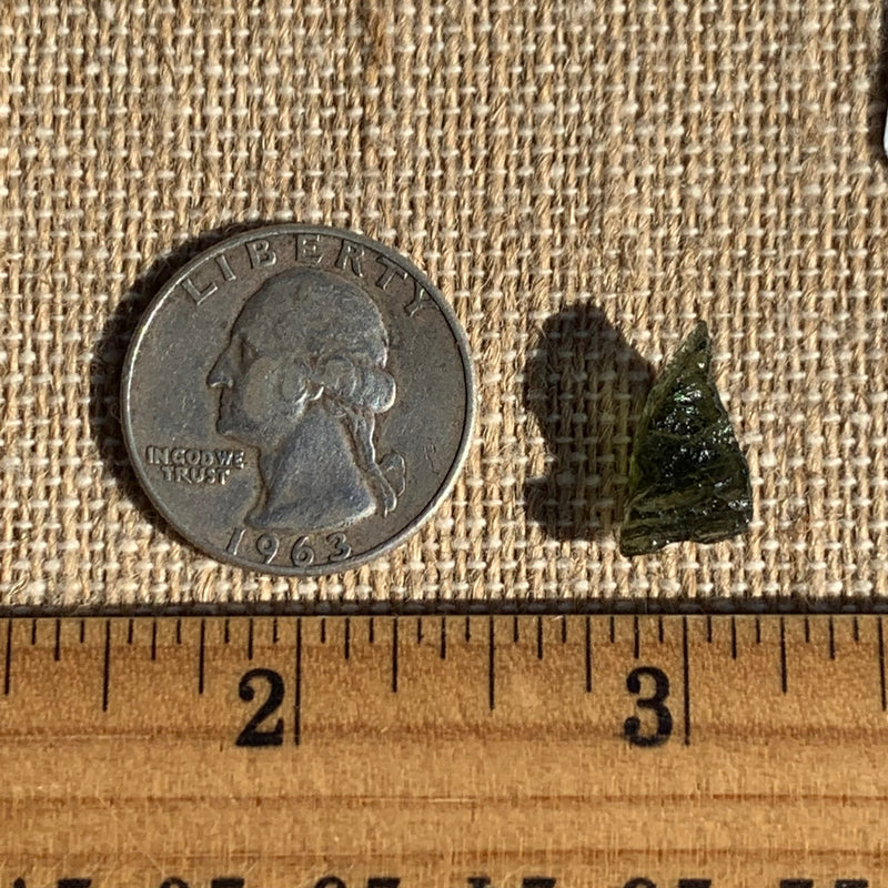 Moldavite 0.81 gram M1334-Moldavite Life