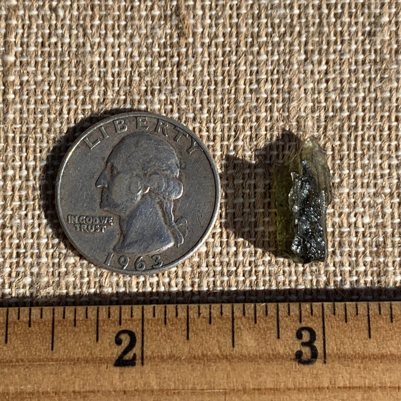 Moldavite 0.82 gram M1346-Moldavite Life