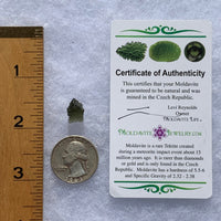 Moldavite 0.83 grams M1357-Moldavite Life