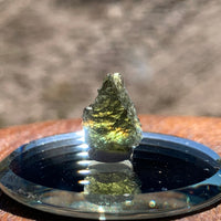 Moldavite 0.83 grams M1357-Moldavite Life