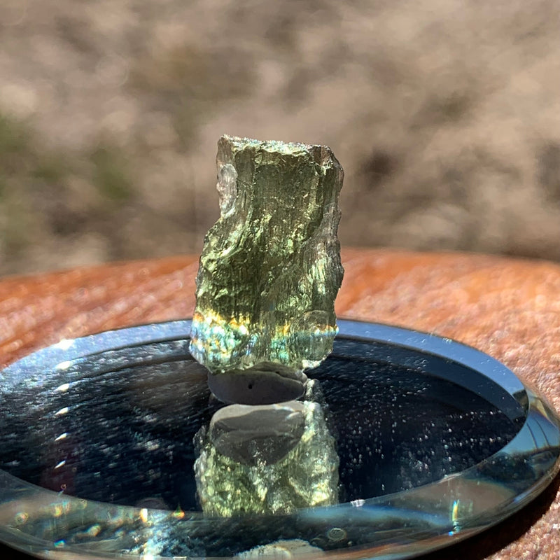 Moldavite 0.83 grams M1362-Moldavite Life