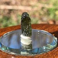 Moldavite 0.87 grams M1358-Moldavite Life