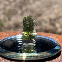 Moldavite 0.87 grams M1358-Moldavite Life