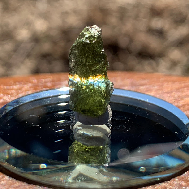 Moldavite 0.87 grams M1358-Moldavite Life