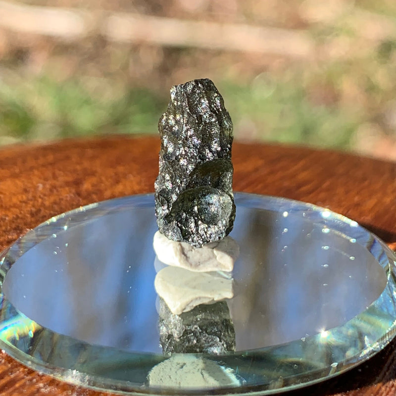 Moldavite 0.87 grams M1358-Moldavite Life