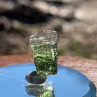 Moldavite 0.89 grams M1352-Moldavite Life