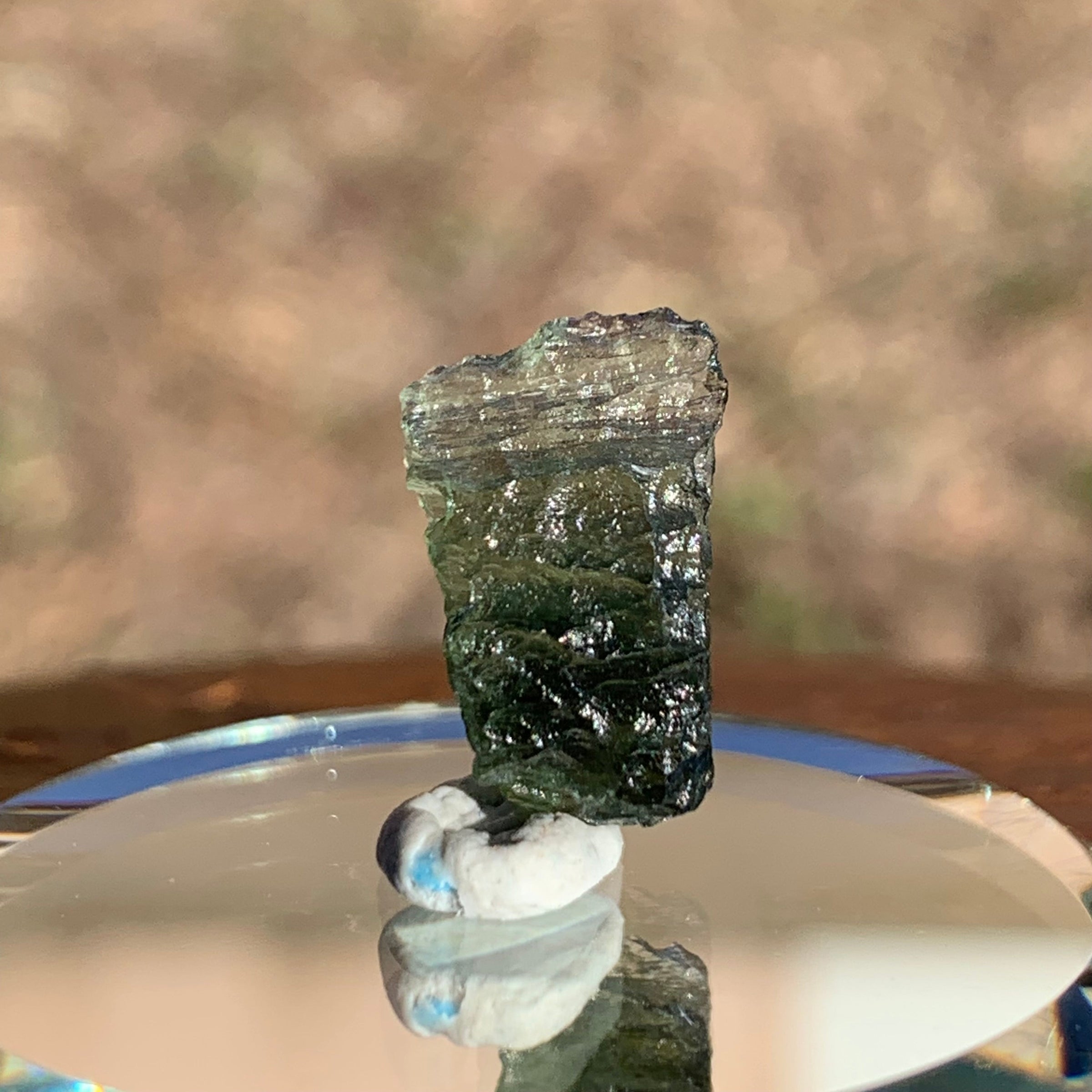 Moldavite 0.89 grams M1352-Moldavite Life