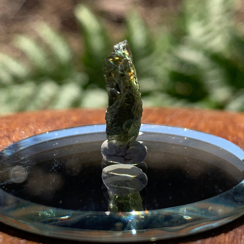 Moldavite 0.89 grams M1365-Moldavite Life