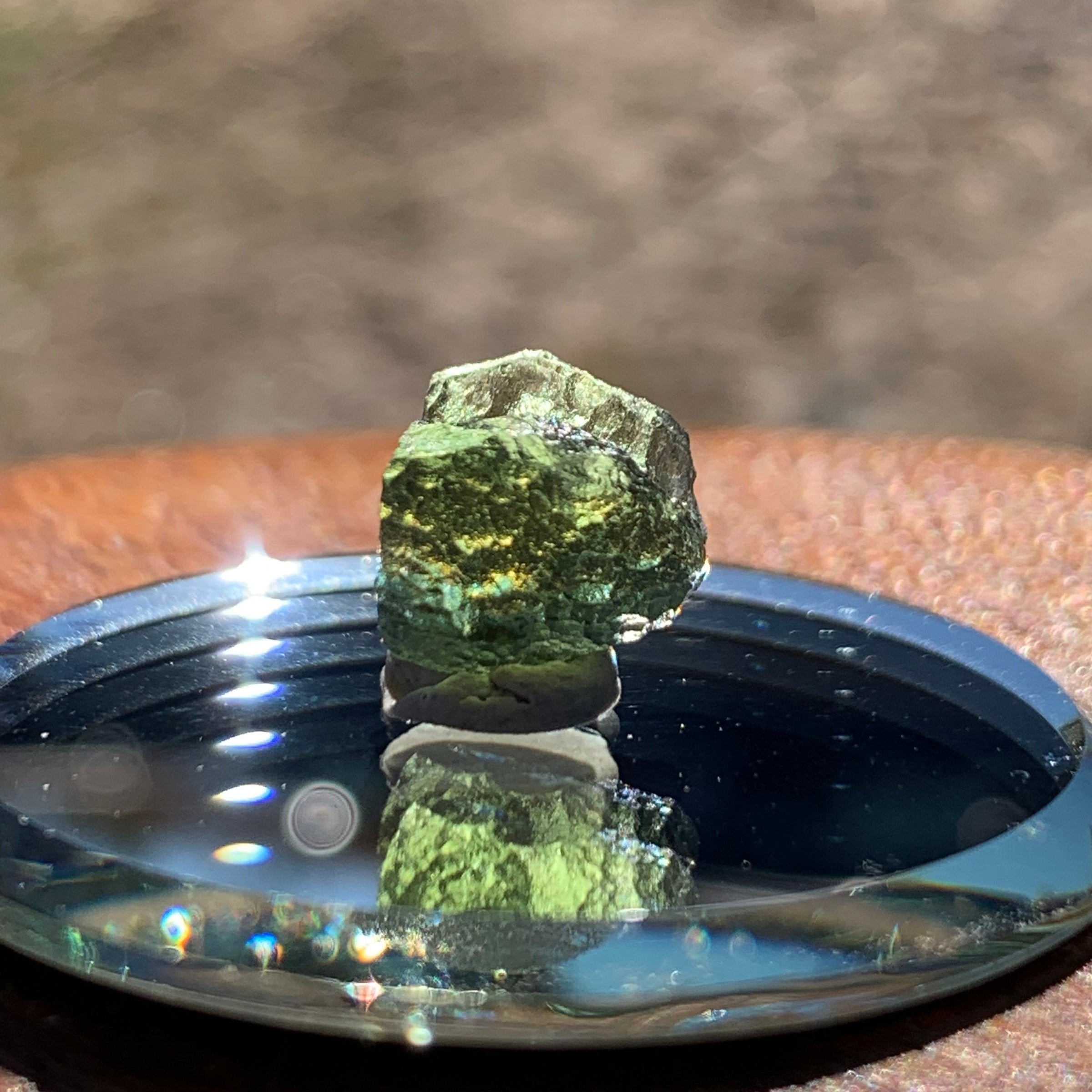 Moldavite 0.93 grams M1356-Moldavite Life