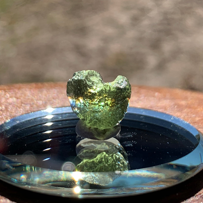 Moldavite 0.93 grams M1356-Moldavite Life