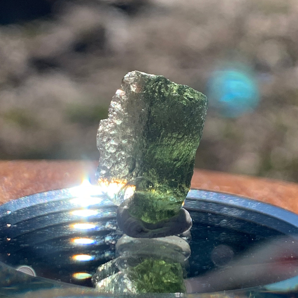 Moldavite 0.96 gram M1341-Moldavite Life